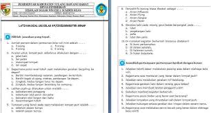 Maybe you would like to learn more about one of these? Download Soal Uas Ukk Pjok Kelas 4 Semester 2 K13 Revisi 2018 Dicariguru Com