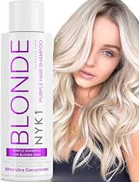 In this case, a quality toner applied to your hair may be enough to get silver hair. Purple Shampoo For Blonde Hair 500ml Sulphate Free Silver Shampoo For Blonde Hair Grey Hair Bleached Hair Blue Shampoo Toner For Blonde Hair Platinum Blonde Shampoo No Yellow Shampoo Amazon Co Uk Beauty