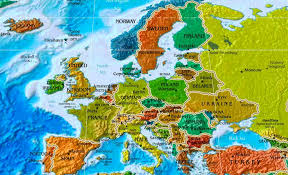 Südost asien landkarte 96 x 81cm asien kontinentkarten. Europakarte Europakarte Leer Die Lander Europas Auf Der Landkarte