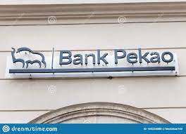 The logo acted as a trademark of all four banks included in the pekao sa group. Bank Pekao Logo On Bank Pekao Office Editorial Stock Photo Image Of Money Client 145234088