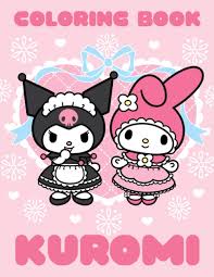 Find your own color gamma for easter eggs. Kuromi Coloring Book Kuromi Creature Coloring Books For Kids And Adults Gifted Adult Colouring Pages Fun Matabei Morihei 9798562954657 Amazon Com Books