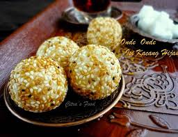Resep ronde isi kacang gula merah dengan kuah jahe. Citra S Home Diary Onde Onde Isi Kacang Hijau Indonesian Style Glutinous Dumpling Balls