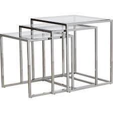 Like Any Nesting Table The Possibilities Are Endless With The Travis Heights 3 Piece Nesting Tabl Nesting Tables Glass Nesting Tables Coffee Table Inspiration