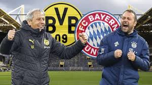 A robert lewandowski brace sandwiched a thomas muller tap in, while marco reus managed to get on the scoreboard for the hosts in what was. Bvb Borussia Dortmund Vs Fc Bayern Munchen Heute Live Im Tv Und Livestream Alles Zur Bundesliga Ubertragung Des Spitzenspiels Dazn News Deutschland