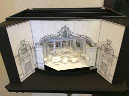 A Song At Twilight Set Model Set Design By Tom Buderwitz Set Design Theatre Stage Set Design Scenic Design Theatres