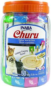 You can also pour them into a bowl or use it as a tasty topper on wet or dry food. Amazon Com Inaba Churu Lickable Puree Natural Cat Treats Tuna Variety 50 Tubes Pet Supplies Churu Food Texture Pureed Food Recipes