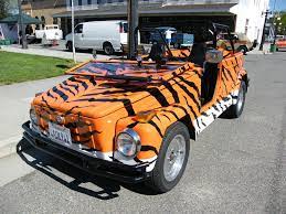 Tiger Striped Vw Thing - A Photo On Flickriver Volkswagen 181 Volkswagen Volkswagen Type 3