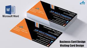 Create them with microsoft word templates. Ms Word Tutorial How To Create Professional Business Card Design In Ms Word Biz Card Template 2013 Youtube