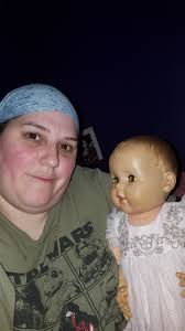 Meet Amy! My Grandma commissioned this doll for herself in 1985 as company  when my Grandpap passed. I chose her from my Grandma's things and she has  lived with me for over