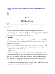 Check spelling or type a new query. Laporan Praktikum Biologi Serangga