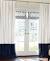 Double Door French Door Curtains