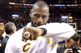 James won a pair of titles with chris bosh and dwyane wade in miami, and finally brought a title to his hometown cavaliers last year. Lebron James And His Nba Championship Rings Basketball Noise Find Your Frequency