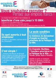 Le demandeur d'emploi pour bénéficier de cette aide doit remplir 2 modalités, en effet ses ressources mensuelles ne doivent pas dépassées 963.20 euros pour un personne seule, et 1513.60 euros pour un couple, de plus il doit pouvoir justifier d'une période de travail salarié de 5 ans au cours des 10. Emplois Francs Une Aide A L Embauche Simple Travail Emploi Entreprises Economie Emploi Finances Publiques Politiques Publiques Accueil Les Services De L Etat En Charente Maritime
