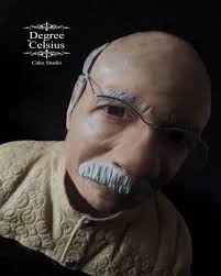 My first Bust cake made for my Dad