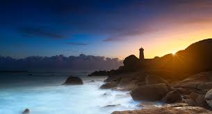 Ploumanac H Leve Du Soleil Cotes D Armor Bretagne Bretagne France Lieux