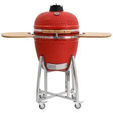 Bbq toro barbecue en fonte avec grille de cuisson 50 x 25 x 23 cm grill de camping au cha. Bbq Toro Kamado Grill Holzkohlegrill Kuro Kaufland De