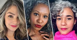 The study found hairs from all over the scalp can reverse greying. Women In Their 20s And 30s Are Embracing Their Gray Hair Glamour
