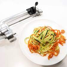 Heat the oil in a large pan on medium heat. Kitchenaid Spiralizer Plus Review Fun And Easy To Use