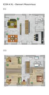 Grundriss Einfamilienhaus Modern Mit Satteldach Architektur 5 Zimmer 176 Qm Wfl Massives Fertigh Grundriss Einfamilienhaus Haus Grundriss Bauhausstil Haus