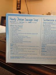 Hearty Italian Sausage Soup Off My Saltine Box Sausage Soup Italian Sausage Soup Italian Sausage