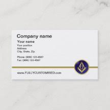 Have a masonic business card? Freemason Business Cards Business Card Printing Zazzle