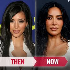 Kim Kardashian then and now! 💋