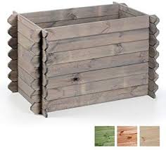 Mygardenlust Hochbeet Aus Holz Krauterbeet Bausatz Fur Garten Terrasse Und Balkon Pflanzkubel Natur Als Outdoor Storage Box Outdoor Furniture Outdoor Decor