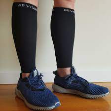 Calf Compression Sleeve Bevisible Sports Shin Splint Leg Compression Socks For Men Cycli Compression Socks Mens Cycling Accessories Compression Calf Sleeves