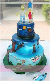 Simpsons Horror Cake Horror Wedding Creative Cakes