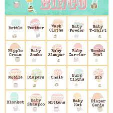 Kraft baby shower game for gender neutral baby shower. Free Baby Shower Bingo Cards Your Guests Will Love