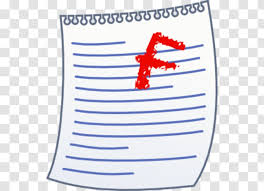Draft graphics pen line 01. Printing And Writing Paper Clip Art Failed Test Cliparts Transparent Png