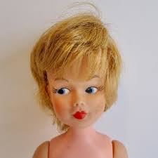 Vintage doll PMA Peggy mark SD Pepper clone 1960s 9" nude hair may be cut
