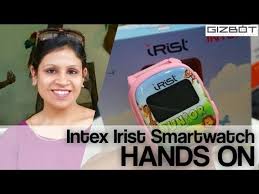 Intex Irist Smartwatch HANDS ON - video ...