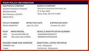 Proof Of Auto Insurance Template Free State Farm Insurance Progressive Insurance Card Templates Free