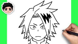 boku no hero academia instagram twitter tumblr youtube denki~ my hero academia. How To Draw Denki Kaminari My Hero Academia Easy Step By Step Social Useful Stuff Handy Tips