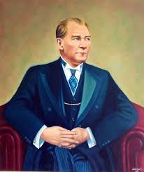 Ataturk Un Yagli Boya Resimleri Fotograf Mavi Gozler Resim