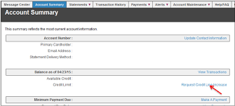 This information can be viewed in the account summary at my kohl's card 24 hours after your payment has been posted to your account. Credit Limit Increases