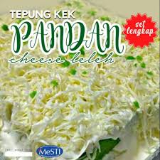 Resepi kek pandan cheese melimpah ruah!! Tepung Kek Pandan Cheese Leleh Shopee Malaysia