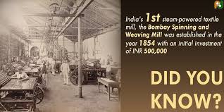 Bombay Spinning and Weaving Mill ...