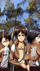 Maybe you would like to learn more about one of these? Attack On Titan Levi Eren Mikasa By Anlmecontent On Deviantart