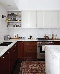 The charming awesome off white kitchen cabinets with brown glaze marvelous cream cabinets with dark brown glaze. 35 Two Tone Kitchen Cabinets To Reinspire Your Favorite Spot In The House