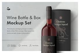 Essential Wine Bottle Mockup Set By Pixelbuddha Graphic On Envato Elements Bottle Mockup Drinks Packaging Design Wine Bottle