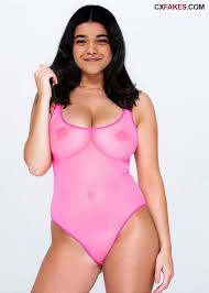 Iman Vellani See Through Swimsuit | CXFAKES