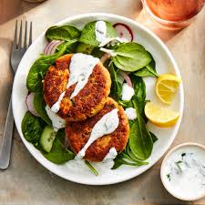 The fresh salmon fillet is first scaled and then washed thoroughly. 10 Salmon Cake Recipes Eatingwell