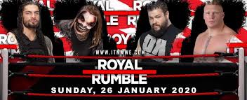 From date & time to venue & live stream details, read our full guide to this year's royal rumble on bt the royal rumble will take place on sunday 31 january, with live coverage beginning at midnight and continuing into monday morning on bt sport. Wwe Royal Rumble 2020 Match Card Storylines Tickets Itn Wwe