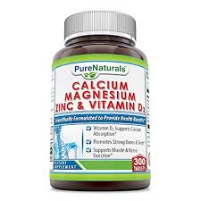 Such women should be advised to consume adequate amounts of calcium and vitamin d. Pure Naturals Calcium Magnesium Zinc With Vitamin D3 300 Tablets Supports Nerve Muscle Functions Supports Strong Bones Teeth Buy Online In El Salvador At Elsalvador Desertcart Com Productid 30733807