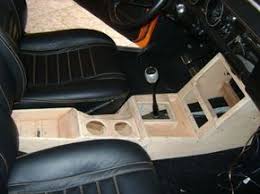 Fabricar Console Central Custom Car Interior Car Interior Custom Cars