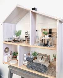 Ikea S Flisat Dollhouse Is The Perfect Accessory To Add To A Nursery Or Playroom See How C Modern Dollhouse Furniture Doll House Plans Diy Dollhouse Furniture