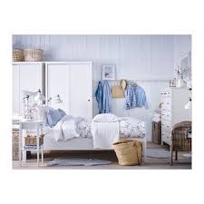 Hemnes White Stain Wardrobe With 2 Sliding Doors 120x197 Cm Ikea In 2020 Hemnes Hemnes Bed Hemnes Wardrobe