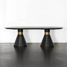 Miramar Dining Table By Kelly Wearstler Luxury Dining Tables Brass Dining Table Dining Table